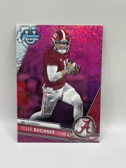 2023 Bowman Chrome U Tyler Buchner  #120 Pink Mini Diamonds 049/150 Alabama